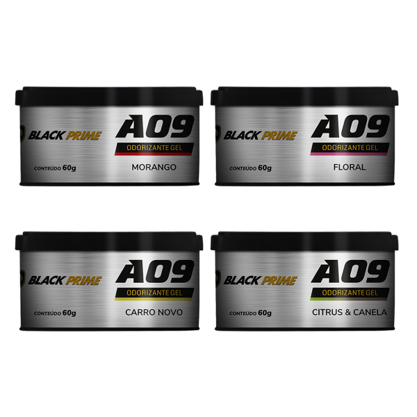 Odorizante Gel A09 Mista Black Prime 60g Cx 24un