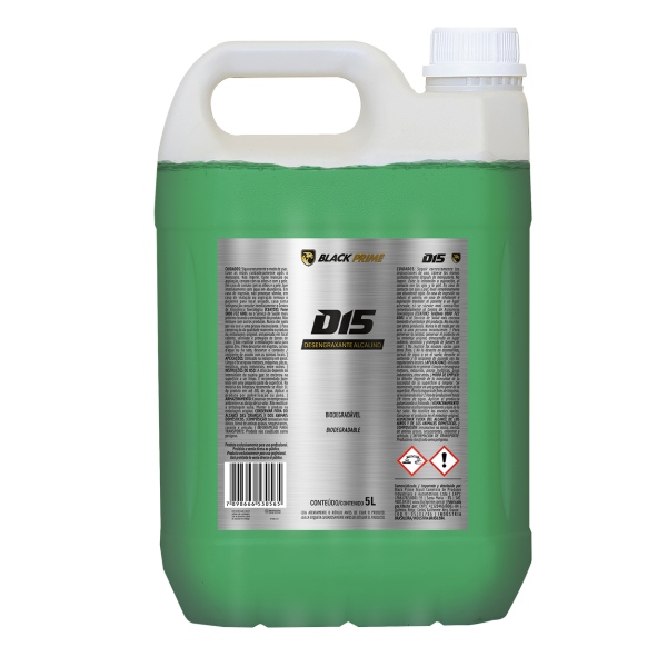  Desengraxante Alcalino D15 Black Prime 5L