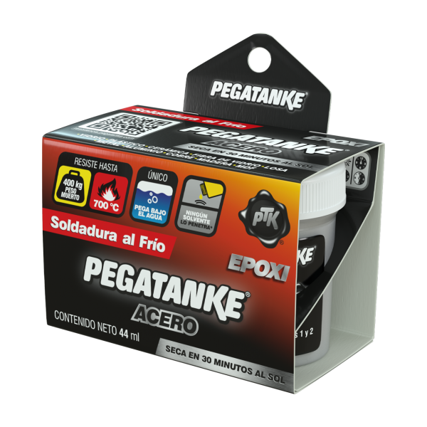 Adesivo Epóxi Pegatanke Aço 44ml
