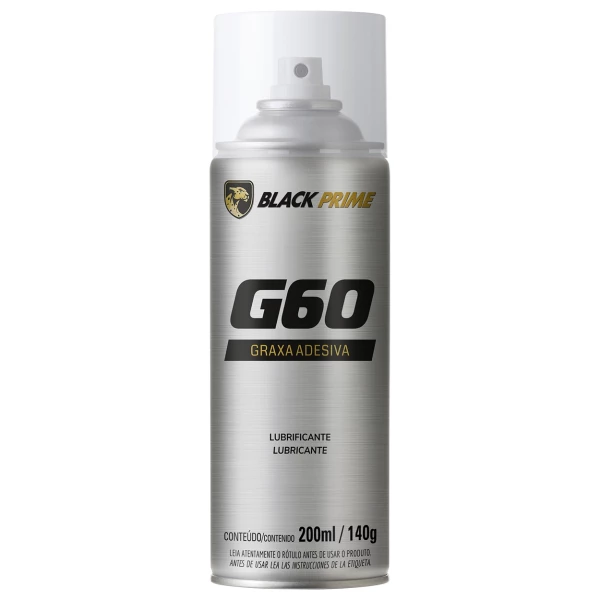 Graxa Adesiva G60 Black Prime 200ml