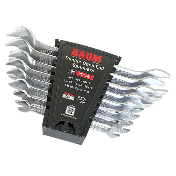 Kit Chave Fixa Dupla 08 Pcs Baum 6mm a 22mm