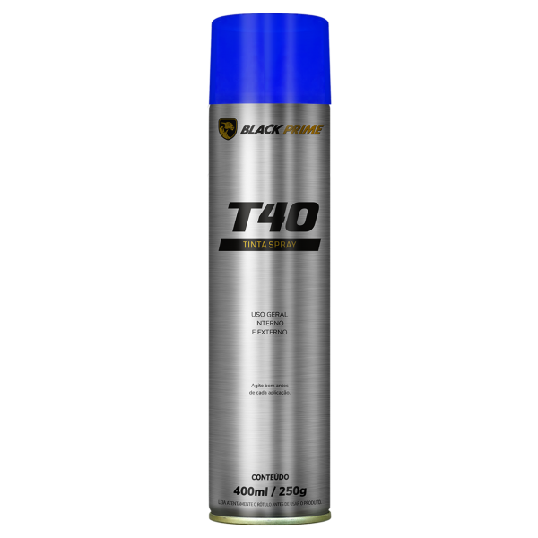 Tinta Uso Geral T40 Azul Escuro Black Prime 400ml