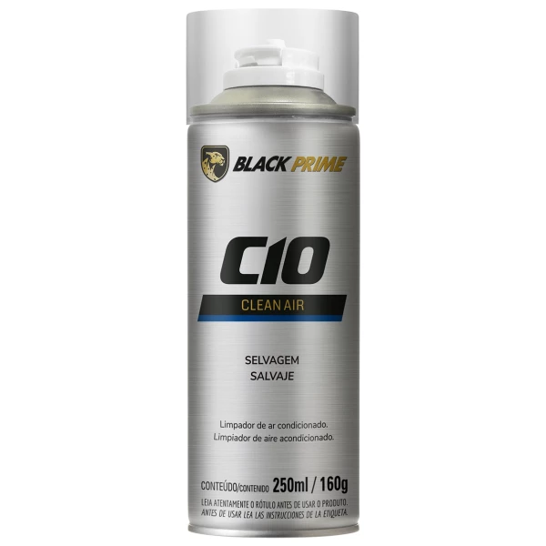 Limpador de Ar Condicionado C10 Selvagem BlacK Prime 250ml