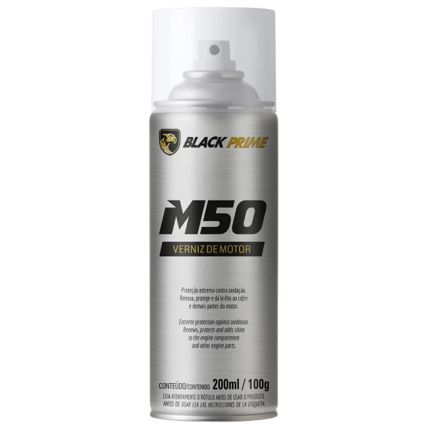 Verniz de Motor M50 Black Prime 200ml