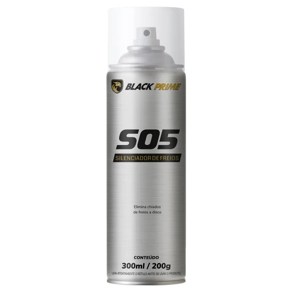 Silenciador de Freios S05 Black Prime 300ml